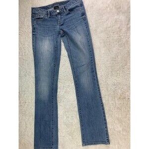 Mossimo Size 2L Womens Jeans Modern Mid Rise Bootcut Stretch Med Wash